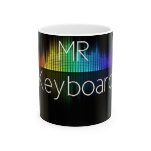 With Mrkeyboard logo Ceramic Mug, (11oz, 15oz)